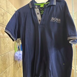 Hugo Boss Navy Polo Shirt